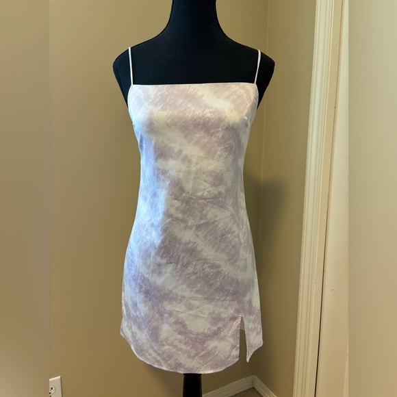 Garage Marbled Purple Mini Dress Size XS - Picture 1 of 8